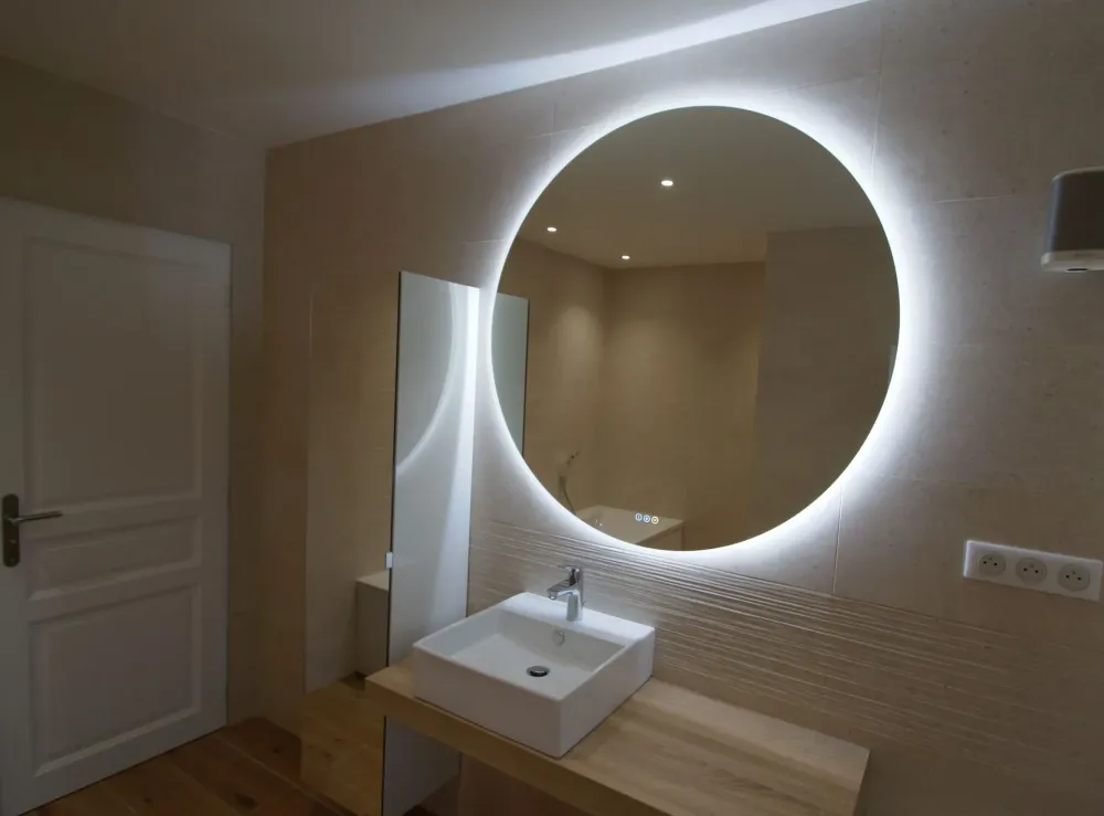 création de douche